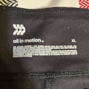 All in Motion from Target black leggings